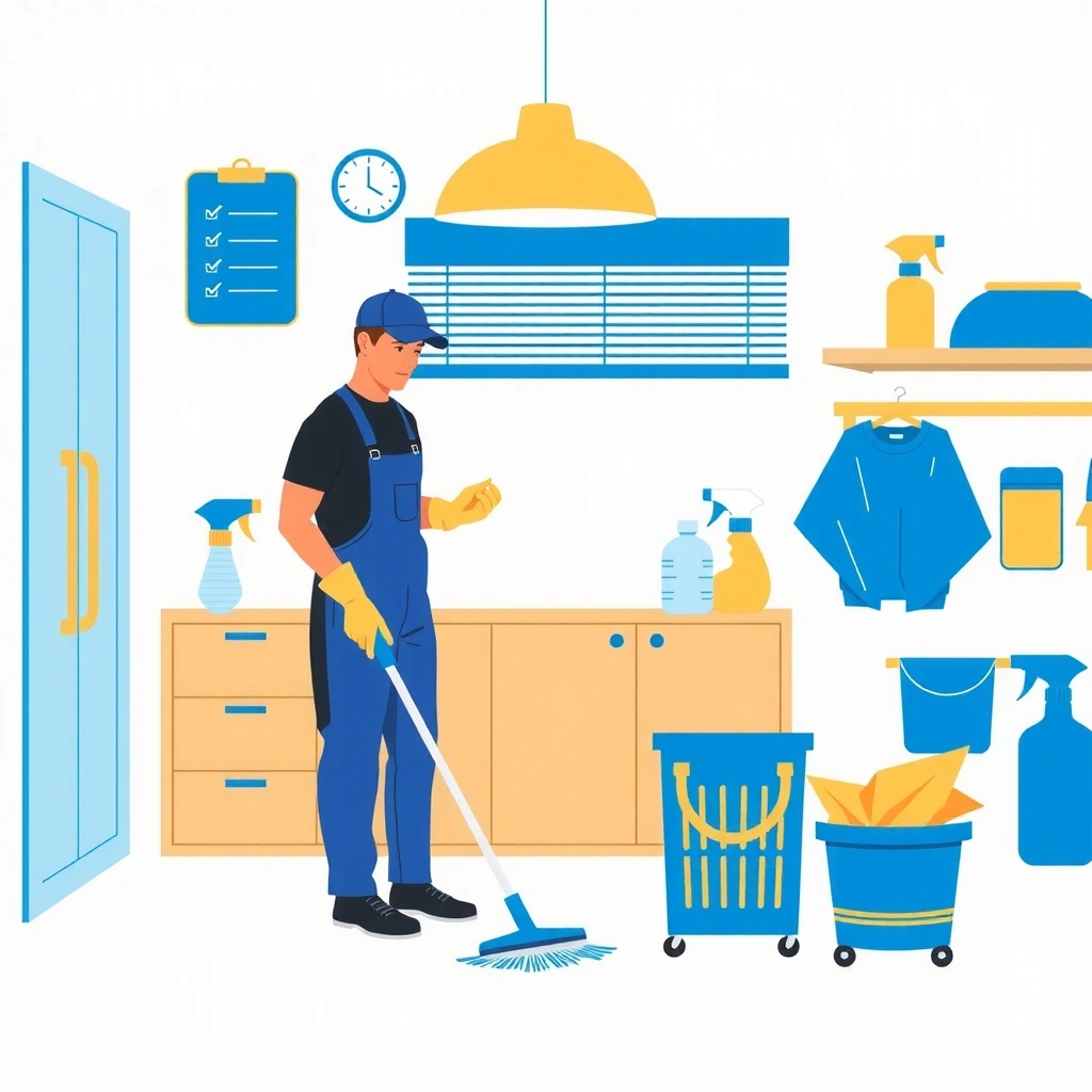 Quick cleaning service