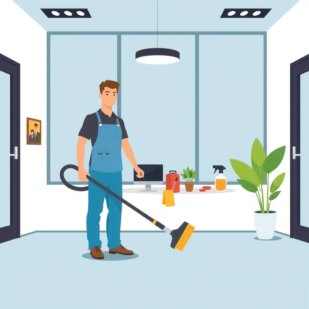 Professional cleaning services hero background